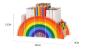 Preview: 360Home Regenbogen Acryl Stifthalter Box Stiftköcher Schreibtisch organizer